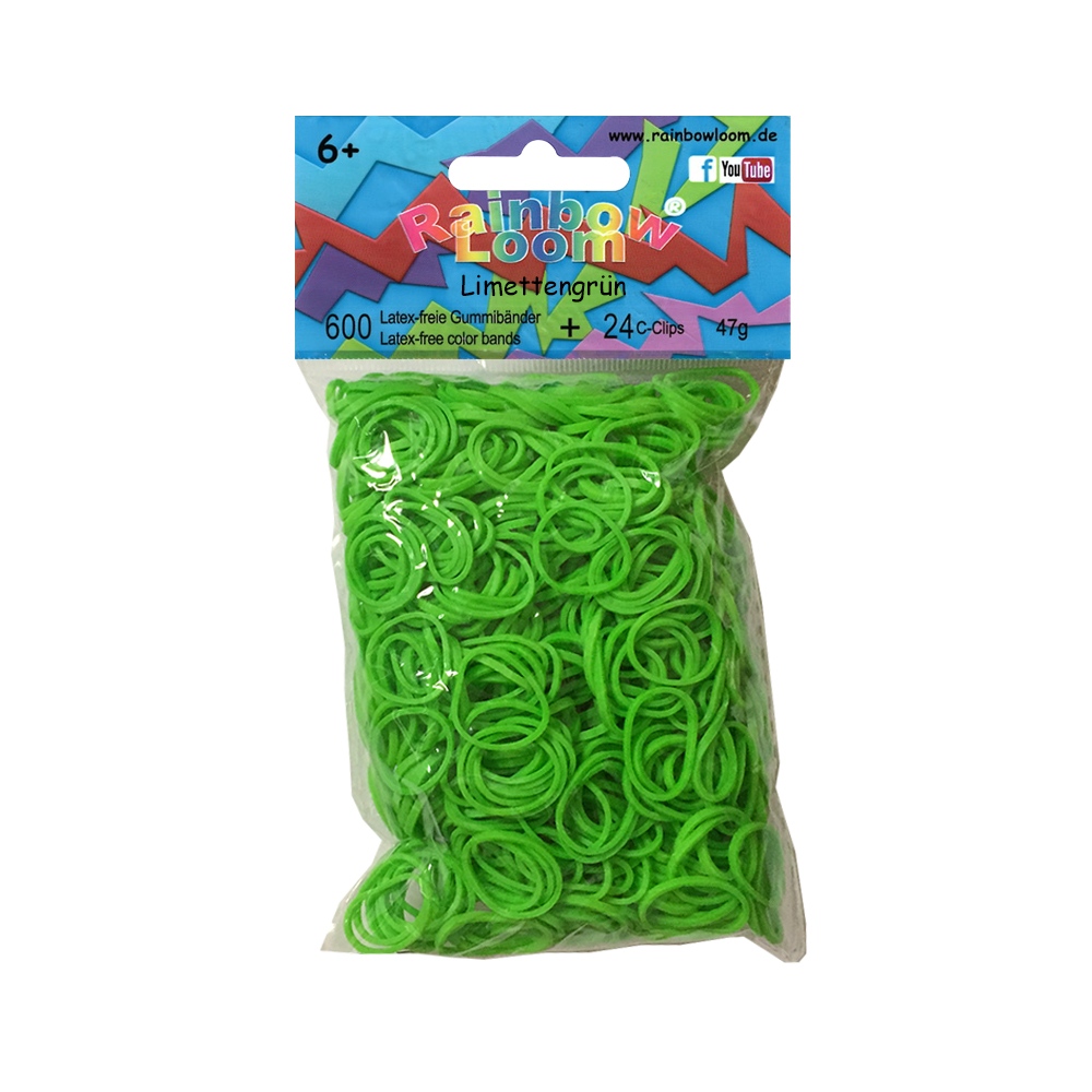 Rainbow Loom Bands Grün