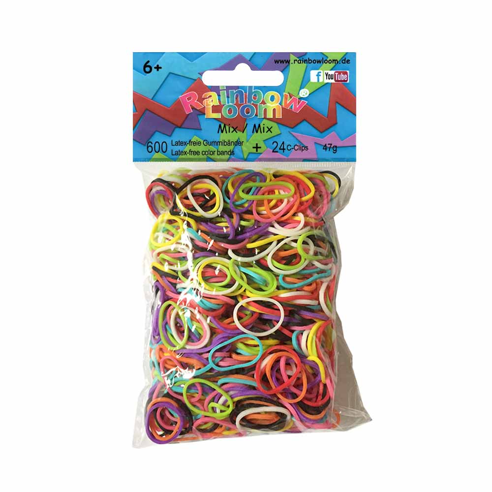 Rainbow Loom Bänder Mix