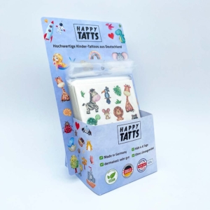 HAPPY TATTS Thekendisplay