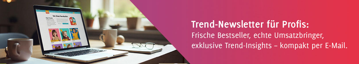 OBILO Trend Newsletter mit aktuellen Spielzeugtrends